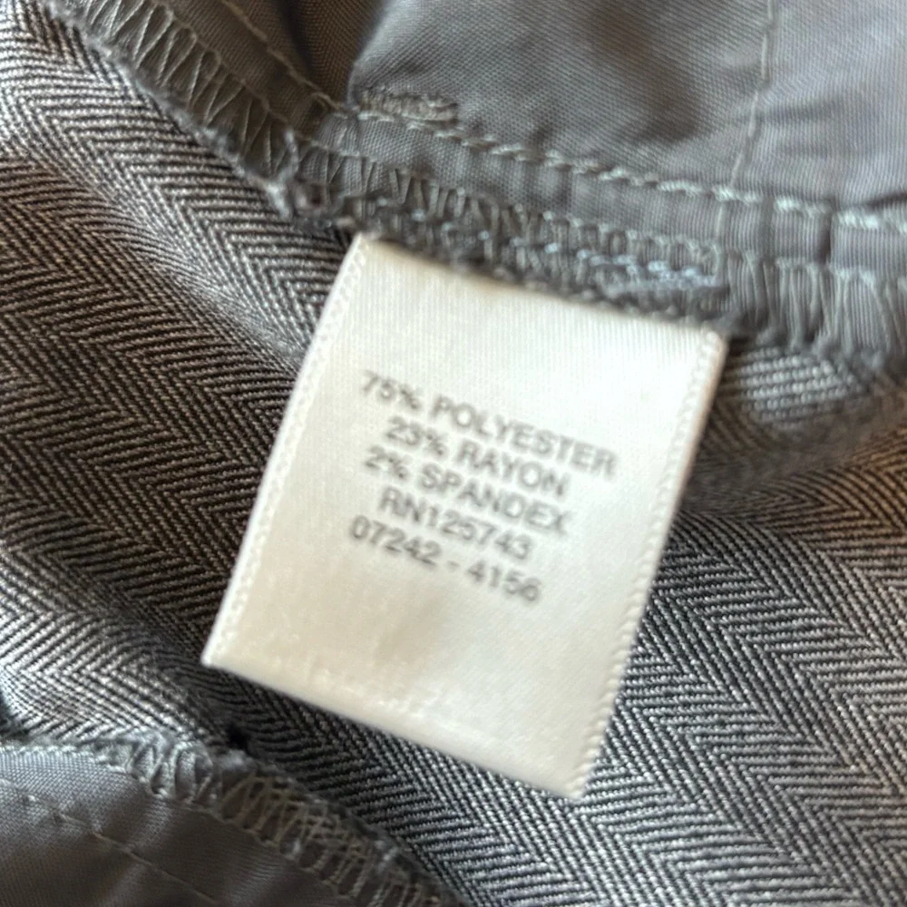 Christopher & Banks Gray Herringbone Dress Pants – Size 12